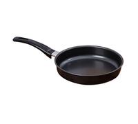 PAMINGONO Mini Poêle Wok Antiadhésive en Fer Noir Chauffage Rapide, pour Usage Familial et Restaurant, Compacte et Sûre à Utiliser
