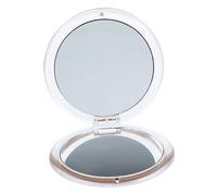 PAMINGONO Miroir De Poche Pliant 10X Grossissant Miroir Miniature Pratique pour à Main Idéal pour Retouches De Maquillage en Voyage Couleur