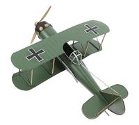 PAMINGONO Modèle Avion Rétro Métal Décoration Vintage pour Bureau et Maison Ornement Authentique pour Amateurs Aviation Unique pour Passionnés Histoire