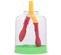 PAMINGONO Modèle Pédagogique de Respiration Pulmonaire à Assembler Simulateur de Mouvement du Diaphragme Taille Petite Couleur Aléatoire Matériel Éducatif Scientifique Couleur Aléatoire