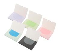 PAMINGONO Mouchoirs Absorbants Sébum en Papier de Lin Rose, 500 Pièces, Papier Matifiant Visage Contrôle de Brillance, pour Bureau et Paquet à Main Couleur Aléatoire