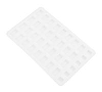 PAMINGONO Moule à Mini-Briques en Silicone Flexible pour Décor de Table à Sable, Modèle à Multiples Trous pour Fabriquer des Briques Miniatures, pour Artisanat Manuel