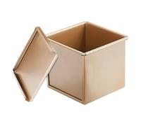 PAMINGONO Moule Couvercle Hermétique Moule Mie Antiadhésif pour Cuisson Maison Pan Profond pour Toast et Gâteaux