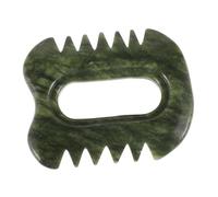 PAMINGONO Outil De Massage Pierre Naturelle Pour Chevelu Et Corps Peigne Gua Sha Ergonomique Pour Relaxation Être Dimensions