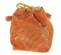 PAMINGONO Paquet de Rangement à Cordon Pochette Brodée pour Tasse à Thé Tissu Pratique Design Élégant pour Fête pour Collations Paquet à Bonbons