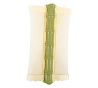 PAMINGONO Peigne Anti-pelliculaire Double Face Plastique Avec Design Bambou Pour Garçon Fille Adultes Et Animaux De Compagnie Outil De Toilettage Doux Et Pour Élimination Des Pellicules