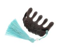 PAMINGONO Peigne Bois Large à Dents Outil De Massage Chevelu Bois Naturel Pour Hommes Et Femmes Design Antistatique Et Léger Parfait Pour Soin Des Cheveux Moments De Détente