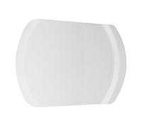 PAMINGONO Pelle à Gâteau Blanche Robuste pour Transfert Pizza et Décoration Spatule Légère Antibrûlure Accessoire Pâtisserie Pratique