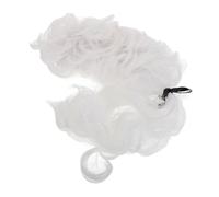 PAMINGONO Perruque De Juge Blanche Pour Costume Halloween Cosplay Avocat Événements De Accessoires De Fête