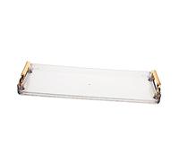 PAMINGONO Plateau De Rangement Pour Bijoux En Acrylique Accessoire Décoratif Pour Commode