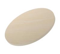 PAMINGONO Plateau de Table Rond en Bois Épais 30 Cm Surface Antidérapante Beige Plateau de Remplacement pour Table Basse la Cuisine et Salon Meuble Solide