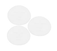PAMINGONO Plateaux De Masque De Silicone 3pcs Outils De Maquillage Masque DIY Masque Masque Moules ()