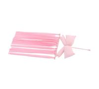 PAMINGONO Porte-accessoires Cheveux Nœud en Bois et Polyester Rose, Support Mural Charmant Facile à Suspendre pour Chambre D'garçon et Filles et Salon