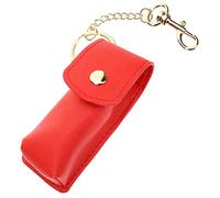PAMINGONO Porte-clé à Portable Étui à Rouge à Transparent Organisateur Compact Et Filles Accessoire Pratique pour Et Fêtes