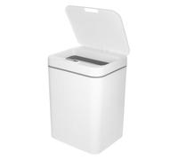PAMINGONO Poubelle Intelligente à Capteur Rechargeable Silencieuse et Étanche Poubelle Blanche sans Odeur Cuisine Salle de Bain et Bureau