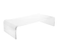 PAMINGONO Protection de Clavier en Acrylique Transparent Support Rehausseur de Bureau pour Ordinateur Portable Étui Étanche Anti-Poussière et Anti-Chat Dimensions 45 X 20 X 10 CM Usage