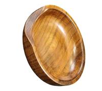 PAMINGONO Repose-Cuillère en Bois D’Acacia Naturel Support de Spatule Antidérapant Résistant à la Chaleur 95 X 95 X 2 CM Accessoire Cuisine Polyvalent pour Plan de Travail et Cuisson