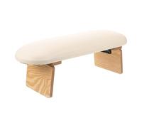 PAMINGONO Repose-main Pliable pour Manucure en Bois et Pu Léger Coussin Confortable, Réglable en Hauteur, pour Formation Ongles et Projets DIY à Domicile