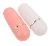 PAMINGONO Rouleau Visage en Pierre Naturelle Absorbante 2pcs, Portable et Doux pour Peau Sensible, Contrôle de L'huile pour Voyage et Déplacement