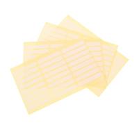 PAMINGONO Ruban Adhésif Double Face pour Ongles - 4 Feuilles 96 Pièces - Adhésif Haute Viscosité sans Traces Multifonctionnel pour Présentoirs à Ongles Usage Salon et Entraînement Nail