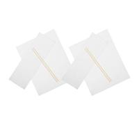PAMINGONO Set de Sièges de Remplacement Design Portable Lot de 2 en Toile Tissu Solide et Confortable pour Chaise de Directeur Pliable pour Bureaux et Gaming