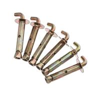 PAMINGONO Sets de Kits de Boulons D'ancrage Robustes Lot de 3 M10x100 D'expansion Longue pour Fixation Murale de -eau Électrique Mur en Brique ou Cloison