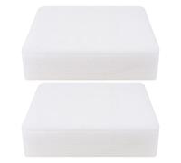 PAMINGONO Support à Œufs de Protection Antichoc en Mousse Pe Blanc 40 Emplacements Lot de 2 pour Maison et Magasin à Œufs Résistance aux Chutes et Protection Optimale