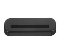 PAMINGONO Support D'affichage pour Briques de Cartes de Jeu en Plastique Noir Léger, Lot de 4 Pièces, pour Organiser la Collection Supermarché