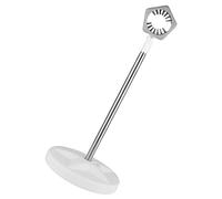 PAMINGONO Support De Sèche-cheveux Pour Salle De Bain Support De Sèche-cheveux Autoportant Cintre Pour Sèche-cheveux Fixateur De Souffleur À Main Pour Un Coiffage Facile