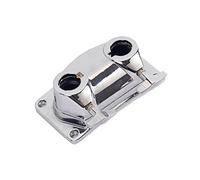 PAMINGONO Support de Tom Double Trou Métal Équerre Fixation Percussion Pince de Montage pour Kit Batterie Accessoire Léger et Robuste