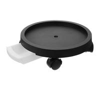 PAMINGONO Support Pot de Fleurs avec roulettes Résine Épaisse Plateau Mobile pour Plantes Lourdes Intérieur et Extérieur Base Stable pour Pots et Bonsaïs