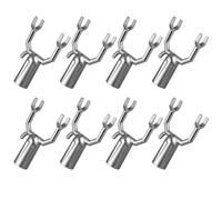 PAMINGONO Supports Branches Arbre Fruitier Multi-Fonctionnels en Alliage D'aluminium 8pcs, Support de Branche Végétale pour Fête pour Jardins Ornementaux et Vignobles