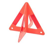 PAMINGONO Triangle de Présignalisation Voiture Réfléchissant Kit Sécurité Routière Panneau Avertissement Urgence Stable pour Véhicules de Maintenance et Travaux
