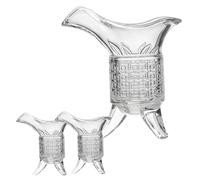 PAMINGONO Verre à Liqueur Verre Antique Kit Distributeur de Vin Style Rétro Multi-fonction pour Whisky et Shots Usage Domestique et Bar