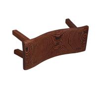 PAMINGONO Wooden Neck Pillow Ergonomic Curved Solid Wood Headrest For Sleeping And Napping Portable Cooling Support For Sauna Spa And Daily Relaxation