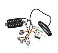 Pamions Guitare Humbucker Avec Interrupteurs Guitare 3 Voies