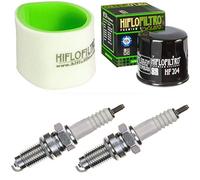 Pamoto Filtre à air Filtre à huile Bougies d'allumage KFX 700 A KSV 2006-2011 Kit d'entretien Kit de Service