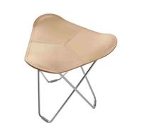 Pampa Flying Goose Tabouret Cuero Chrome - Cuir naturel - 7340172614470