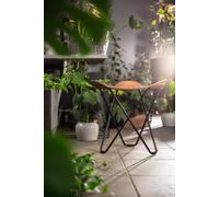 Pampa Flying Goose Tabouret Cuero Chrome - Cuir Oak - 7340172614500