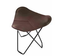 Pampa Flying Goose Tabouret Cuero Noir - Cuir chocolat - 7340172614371