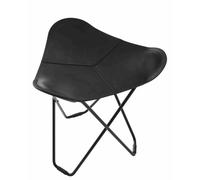 Pampa Flying Goose Tabouret Cuero Noir - Cuir noir - 7340172614227