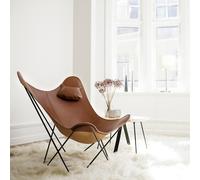 Pampa Mariposa Butterfly Chair Fauteuil Cuero - 7340172610168