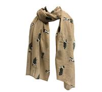 Pamper Yourself Now Border Collie Écharpe longue pour chien Motif 2 - Beige - Taille Unique