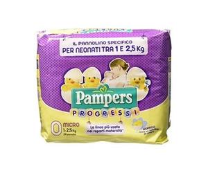 Pampers - 81374899 - new baby couches - taille micro - 1-2,5 kg - paquet x 24 couches