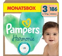 Pampers® 8700216251235 Pampers® Windeln Harmonie™ Größe Gr.3 (6-10 kg) für Babys und Kleinkinder (4-18 Monate), 186 St.