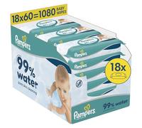 Pampers 99% D'Eau Lingettes Bébé x1080