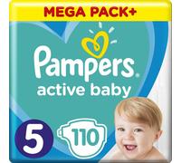 PAMPERS Active Baby Couches jetables 5 (11-16 kg) 110 pcs