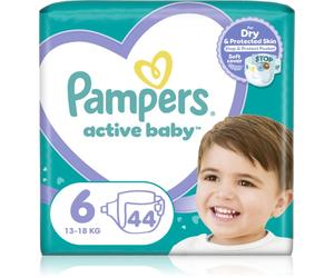 Pampers Active Baby Size 6 couches jetables 13-18 kg 44 pcs