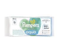 Pampers Aqua Harmonie Lot de 10 lingettes pour bébé