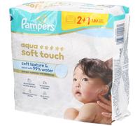 Pampers Aqua Soft Touch Lingettes pour bébés Lingette(S) 2+1 pc(s)